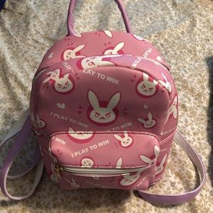 Overwatch Pink D.Va Mini Backpack